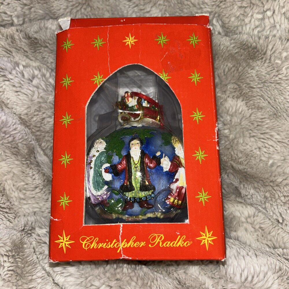 Christopher Radko Christmas ornament in original box